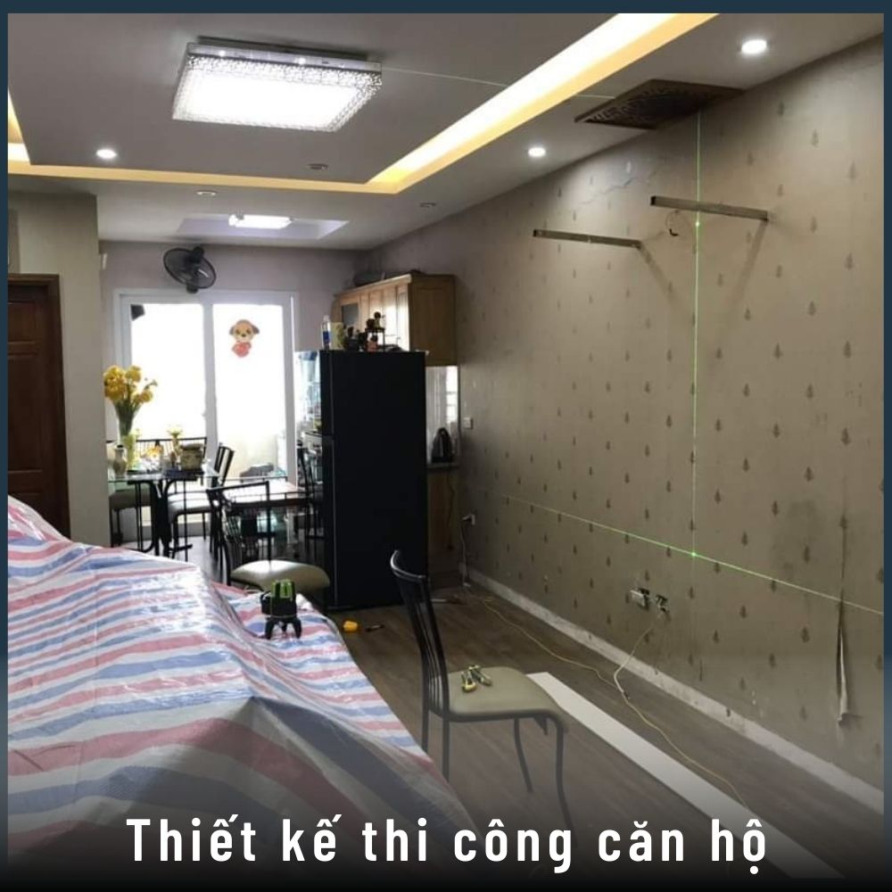 Thiết kế thi công căn hộ chung cư cũ