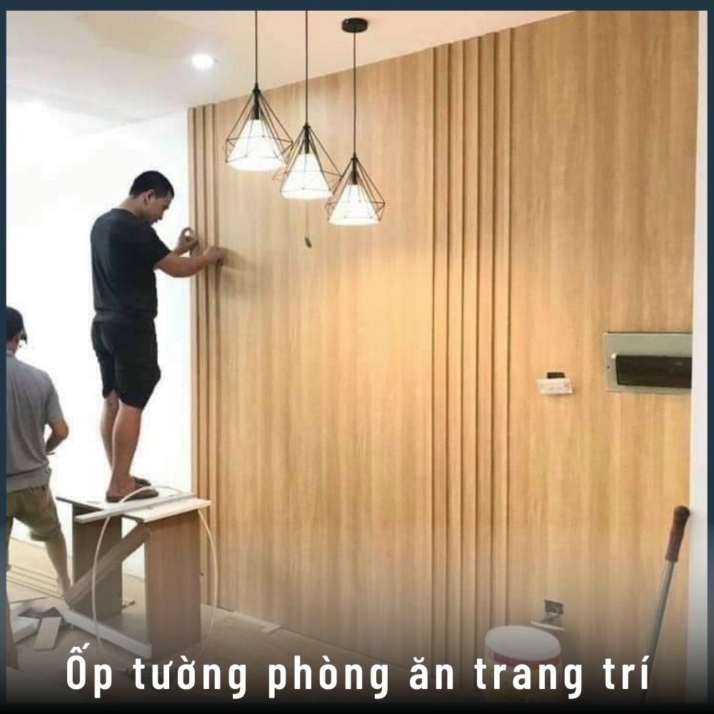 Ốp tường phòng ăn