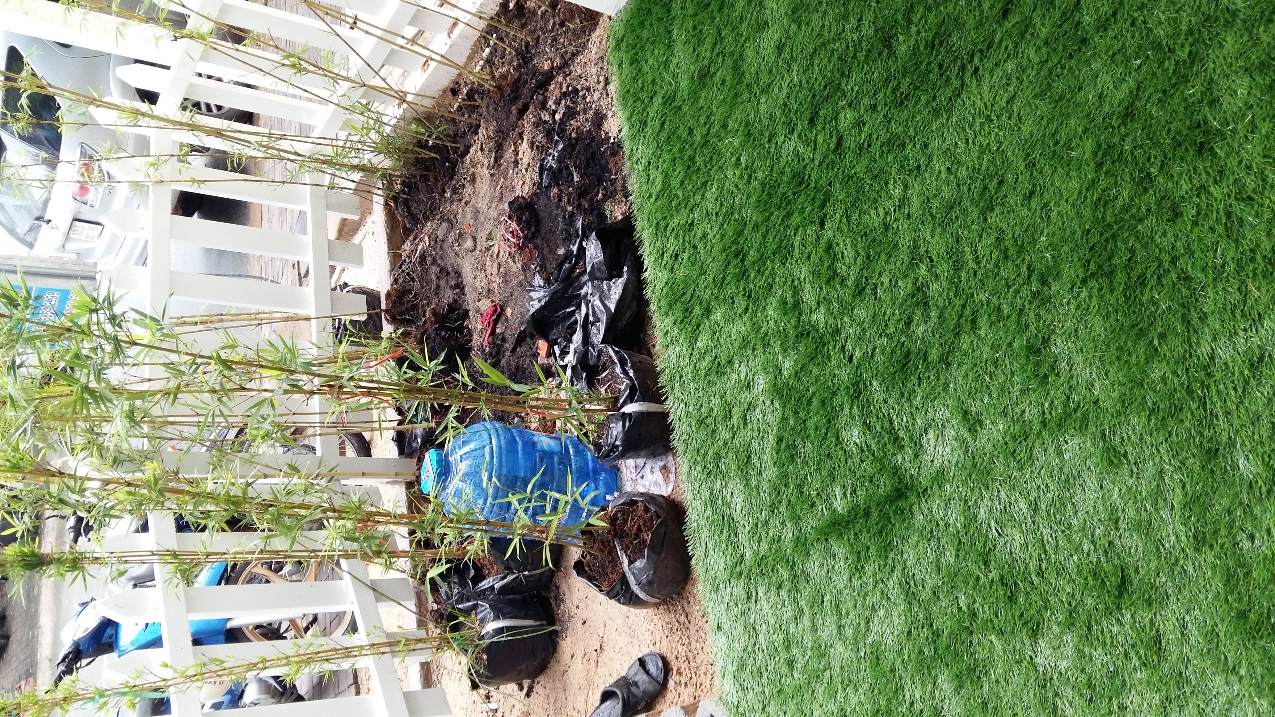 thảm cỏ nhân tạo