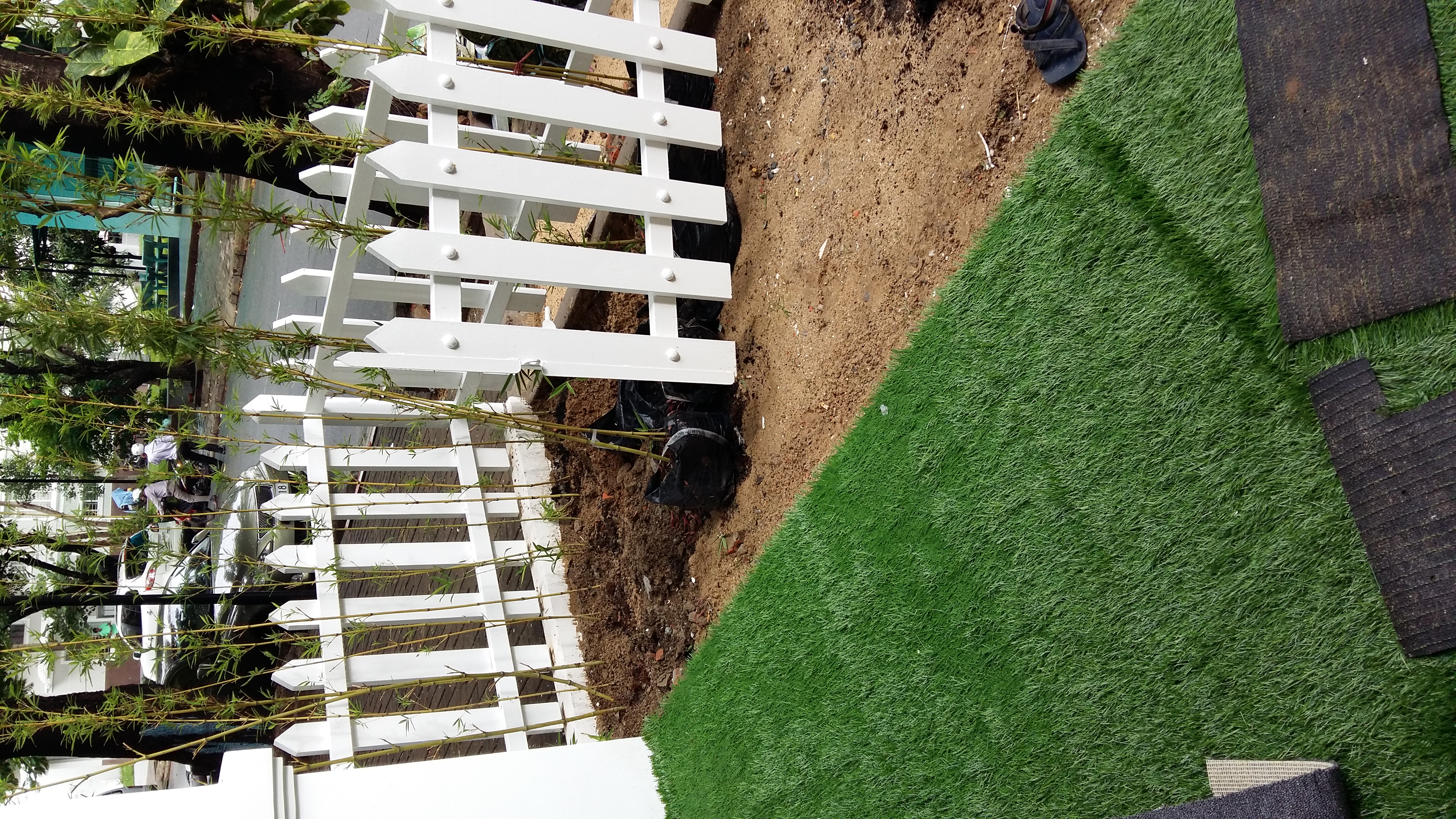 thảm cỏ nhân tạo