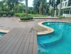 Sàn gỗ nhựa ngoài trời hồ bơi
