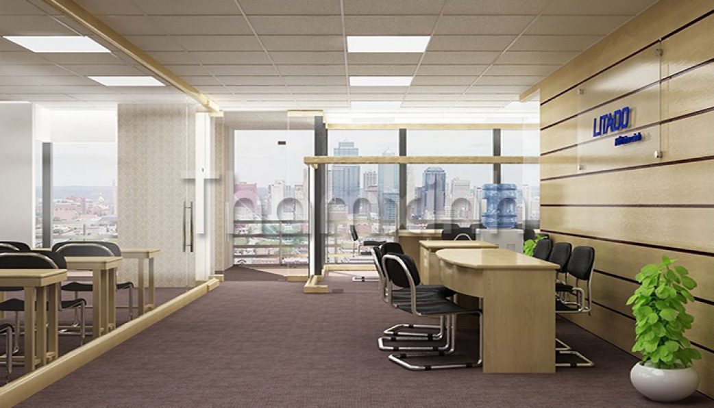 Thảm trải sàn văn phòng hiện đại