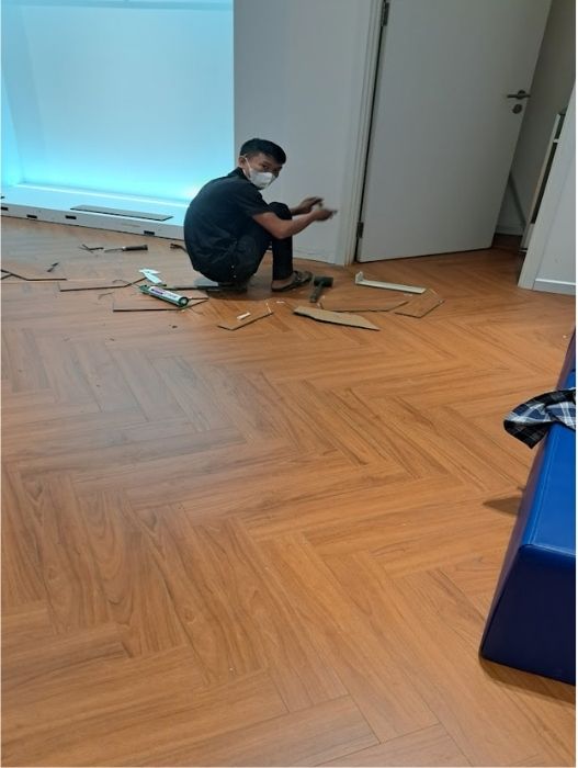 cung cấp sàn nhựa giả gỗ quận 12