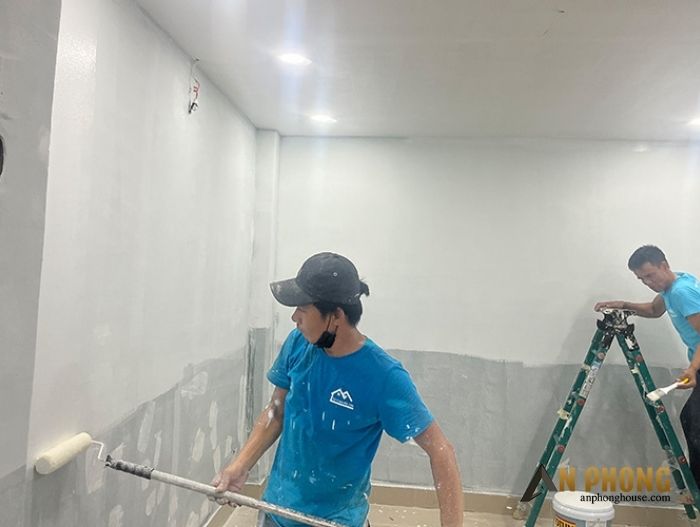 dịch vụ sơn tường quận 12