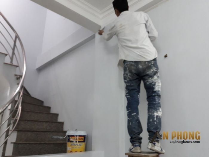 dịch vụ sơn tường quận 12