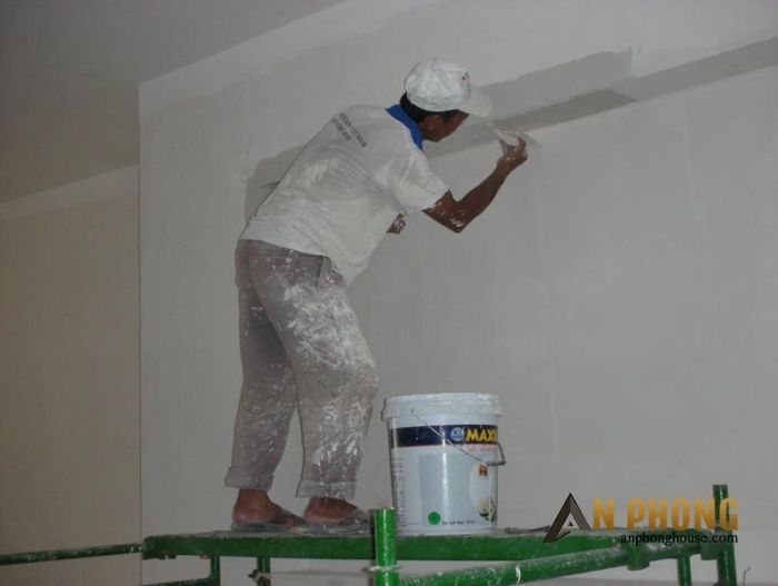 dịch vụ sơn tường quận 12