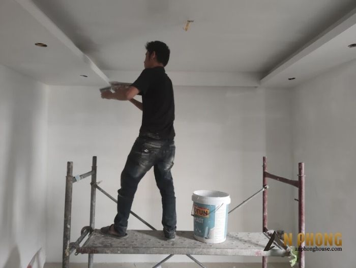 dịch vụ sơn tường quận 12