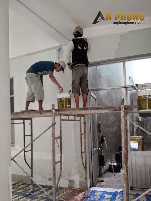 dịch vụ sơn tường quận tân bình