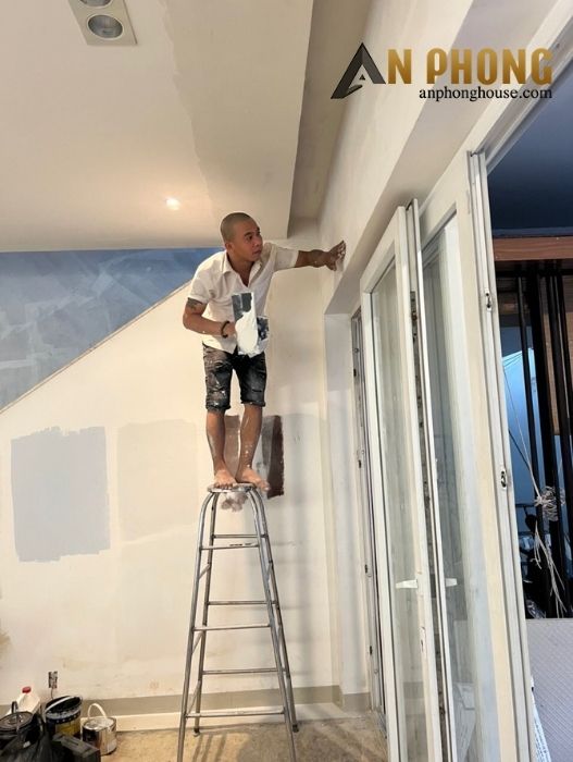 dịch vụ sơn tường quận tân bình