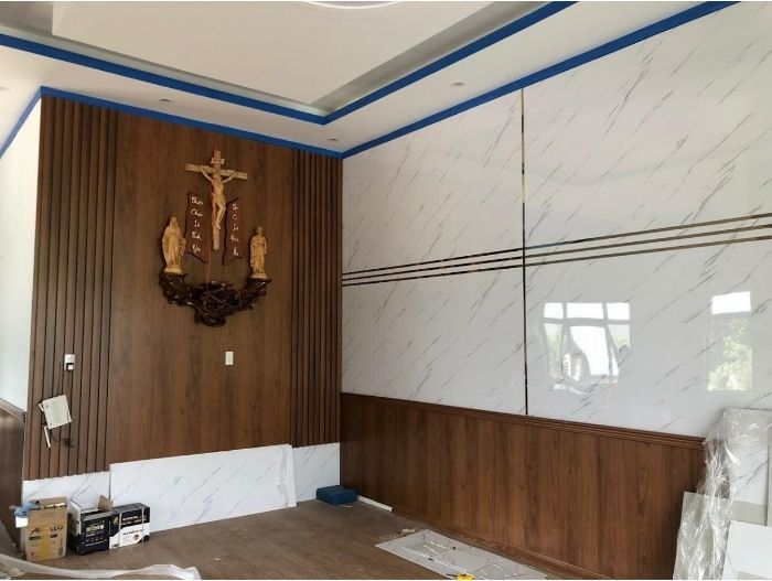 thi công tấm ốp PVC quận Tân Phú