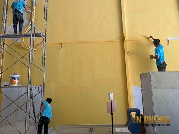 dịch vụ sơn tường quận 10