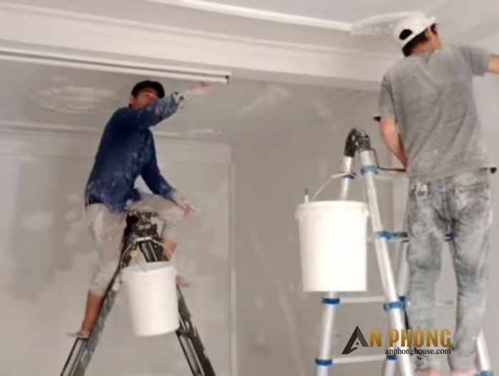 dịch vụ sơn tường quận 10