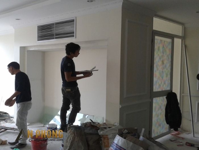 dịch vụ sơn tường quận 6