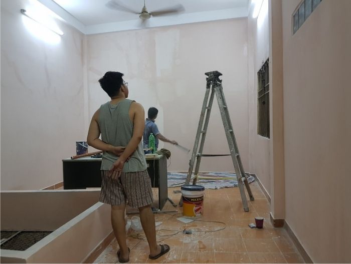 dịch vụ sơn tường quận 8
