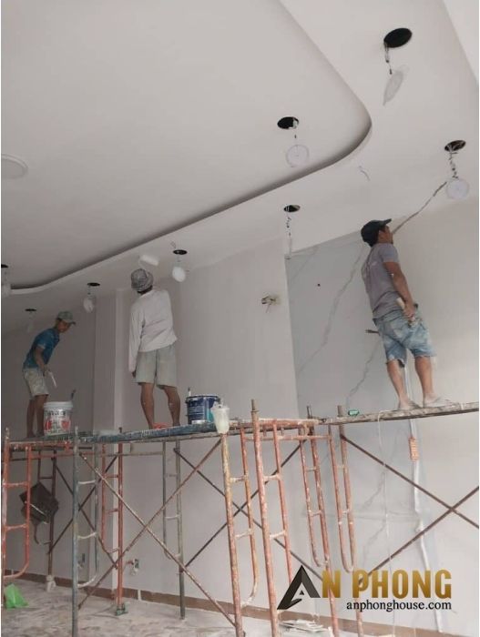 dịch vụ sơn tường quận 8