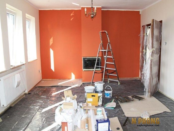 dịch vụ sơn tường quận 4