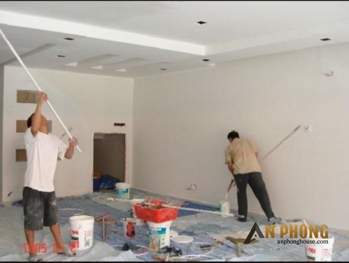 dịch vụ sơn tường quận 4