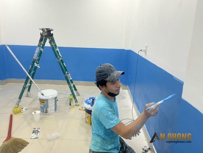 dịch vụ sơn tường quận 4