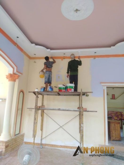 dịch vụ sơn tường quận 4