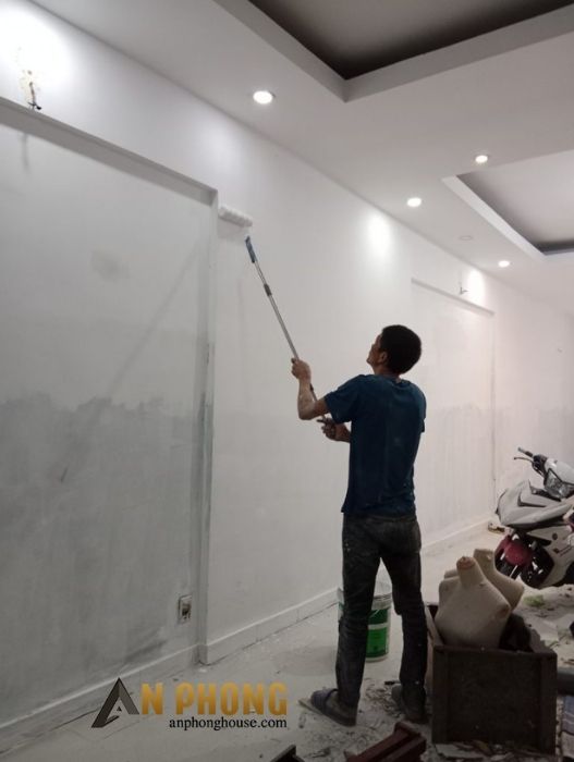 dịch vụ sơn tường quân 5