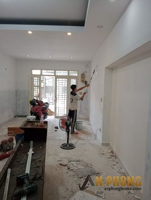 dịch vụ sơn tường quân 5