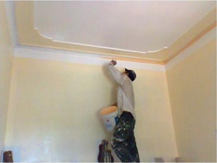 dịch vụ sơn tường quân 5