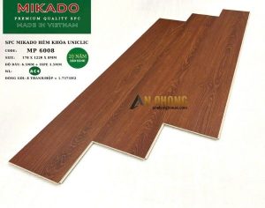 Sàn Nhựa Hèm Khoá 8mm MP 6008
